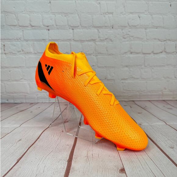 Adidas X Speedportal.2 FG Orange Black Soccer Cleats Mens Size 10.5 (GV9562) - Picture 2 of 11